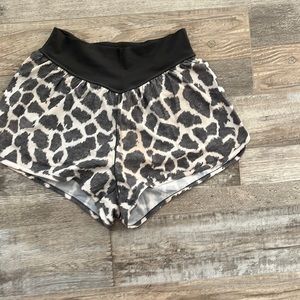 Offline by Aerie Cheetah Athletic Shorts